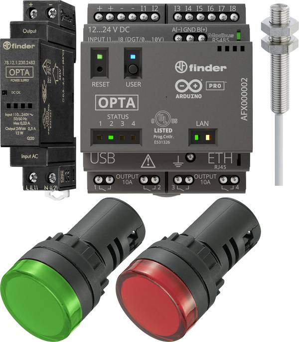 Arduino Smart-Industry-Kit AFX0175337396 SPS kommunikációs modul 12 V/DC, 24 V/DC