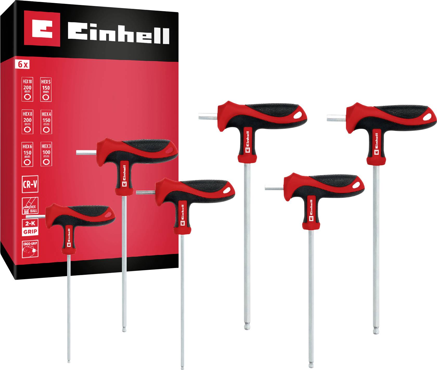 Einhell Csavarhúzó készlet Univerzális, Műhely Belső hatlap