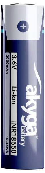 Akyga Speciális akku Lítiumion 3.6 V 2900 mAh 1 db