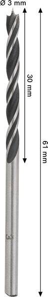 Bosch Accessories 2608577706 Fa spirál fúró 1 db-1