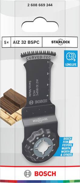 Bosch Accessories 2608669244 2608669244 Merülő fűrészlap 5 db-1
