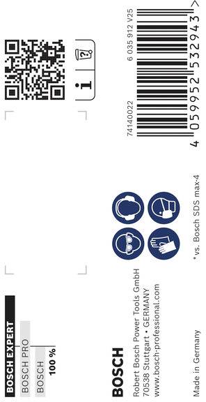 Bosch Accessories 2608900220 2608900220 Kalapácsfúró 1 db