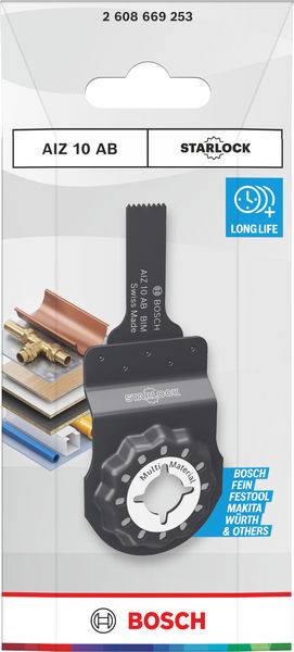 Bosch Accessories 2608669253 2608669253 Bimetál Merülő fűrészlap 10 mm 1 db-9