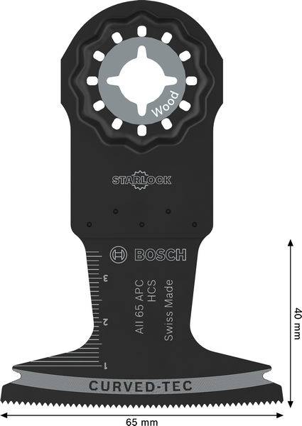 Bosch Accessories 2608669254 2608669254 Merülő fűrészlap 65 mm 1 db-3