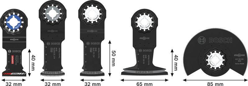 Bosch Accessories 2608669092 2608669092 Multifunkciós fűrészlapok 1 db-1