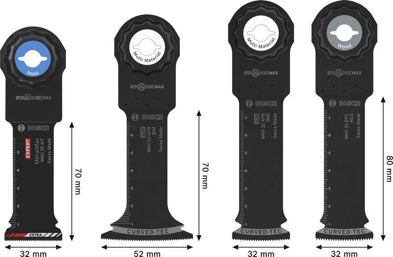 Bosch Accessories 2608669094 2608669094 Multifunkciós fűrészlapok 1 db-10