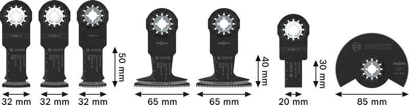 Bosch Accessories 2608669098 2608669098 Multifunkciós fűrészlapok 1 db-1