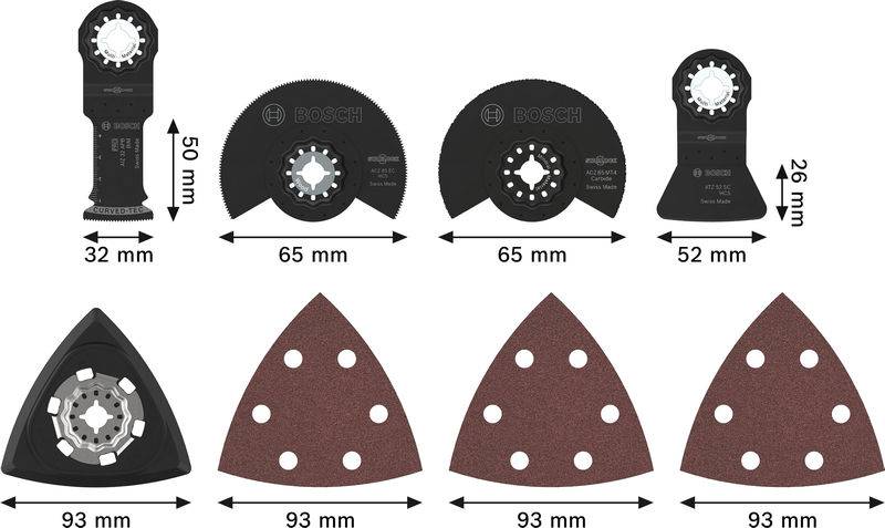 Bosch Accessories 2608669099 2608669099 Multifunkciós fűrészlapok 1 db-1