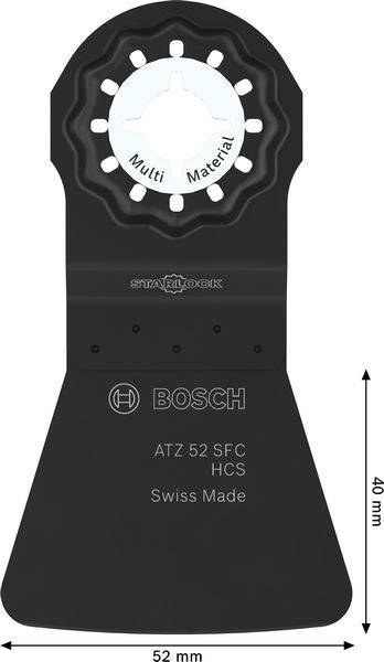 Bosch Accessories 2608669270 2608669270 Multifunkciós fűrészlapok 52 mm 1 db-3