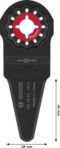 Bosch Accessories 2608669272 2608669272 Multifunkciós fűrészlapok 28 mm 1 db-3