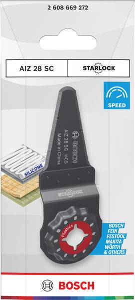 Bosch Accessories 2608669272 2608669272 Multifunkciós fűrészlapok 28 mm 1 db-19