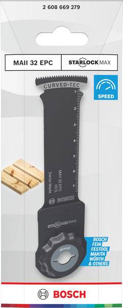 Bosch Accessories 2608669279 2608669279 Multifunkciós fűrészlapok 32 mm 1 db-1