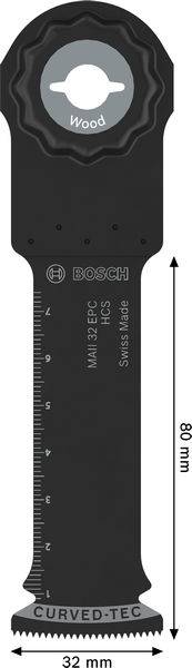 Bosch Accessories 2608669279 2608669279 Multifunkciós fűrészlapok 32 mm 1 db-3