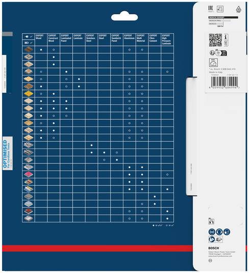 Bosch Accessories 2608902171 2608902171 Körfűrészlap 250 x 30.0 x 1.6 mm Fogak száma (collonként): 24 1 db