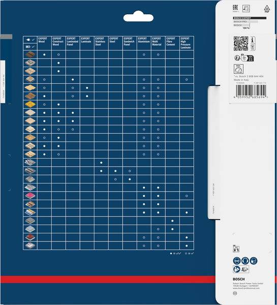Bosch Accessories 2608902241 2608902241 Körfűrészlap Fogak száma (collonként): 40 1 db