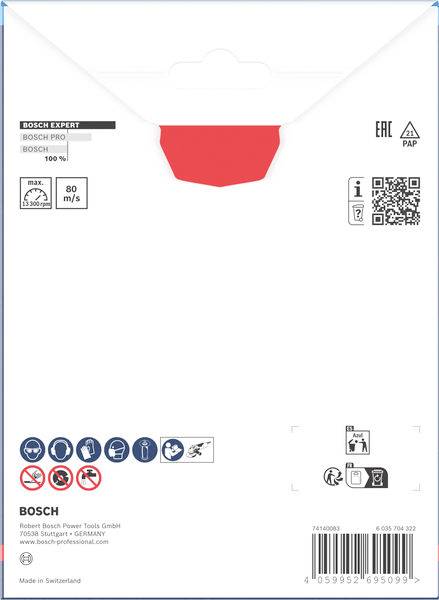 Bosch Accessories 2608902374 2608902374 Vágótárcsa 115 mm 1 db Beton