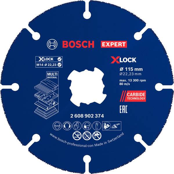 Bosch Accessories 2608902376 2608902376 Vágótárcsa 115 mm 10 db-1