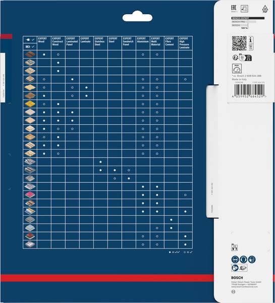 Bosch Accessories 2608902125 2608902125 Körfűrészlap Fogak száma (collonként): 80 1 db