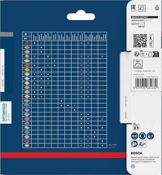Bosch Accessories 2608902140 2608902140 Körfűrészlap Fogak száma (collonként): 42 1 db
