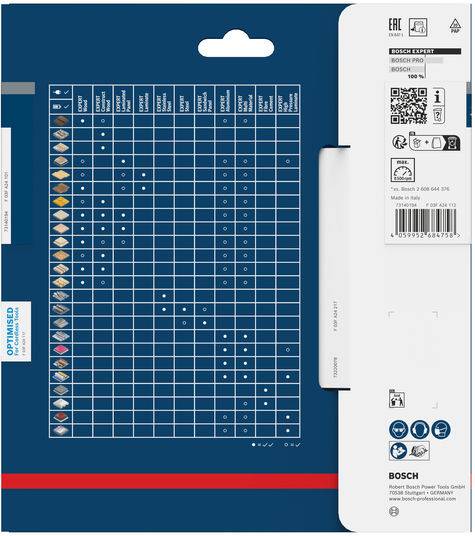 Bosch Accessories 2608902147 2608902147 Körfűrészlap 160 x 20.0 x 1 mm Fogak száma (collonként): 48 1 db
