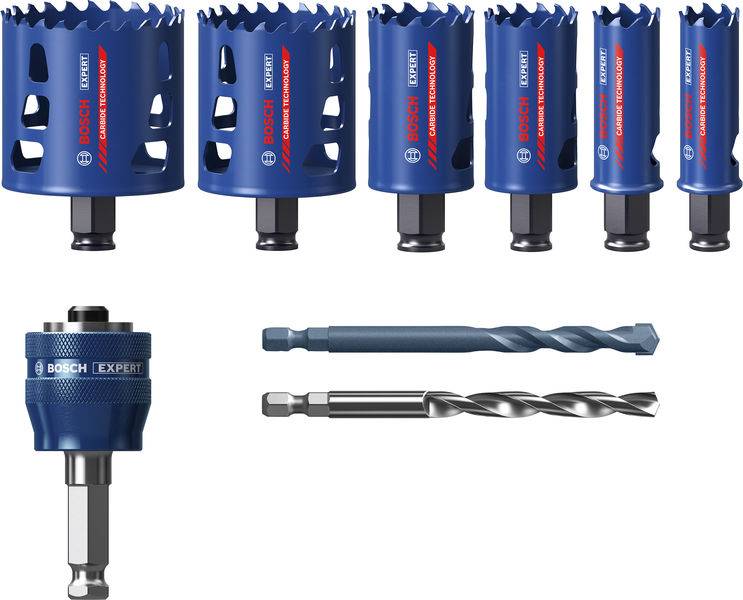 Bosch Accessories 2608901906 2608901906 Lyukfűrész készlet Keményfém betét 1 db-8