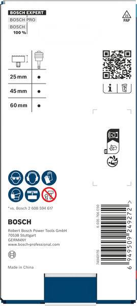 Bosch Accessories 2608902029 2608902029 Befogó szár lyukfűrészhez 1 db