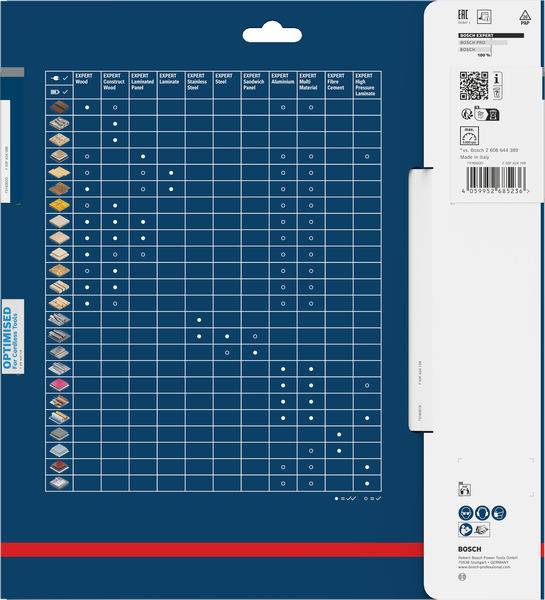 Bosch Accessories 2608902195 2608902195 Körfűrészlap Fogak száma (collonként): 78 1 db