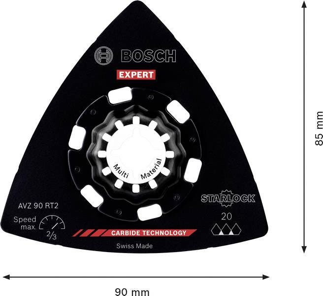 Bosch Accessories 2608902061 2608902061 Carbide-RIFF Multifunkciós fűrészlapok 1 db-12