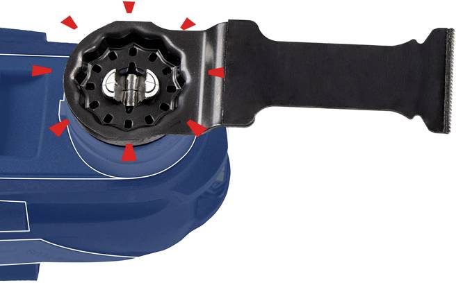 Bosch Accessories 2608902070 2608902070 Carbide Multifunkciós fűrészlapok 32 mm 1 db-10