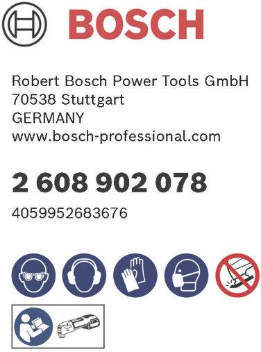 Bosch Accessories 2608902078 2608902078 Carbide-RIFF Csiszolólemez 1 db-12