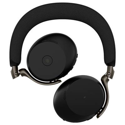 Jabra Jabra Evolve3 75 MS Stereo black mit Lin Over Ear headset Bluetooth® Stereo Fekete Noise Cancelling Microsoft Team-2