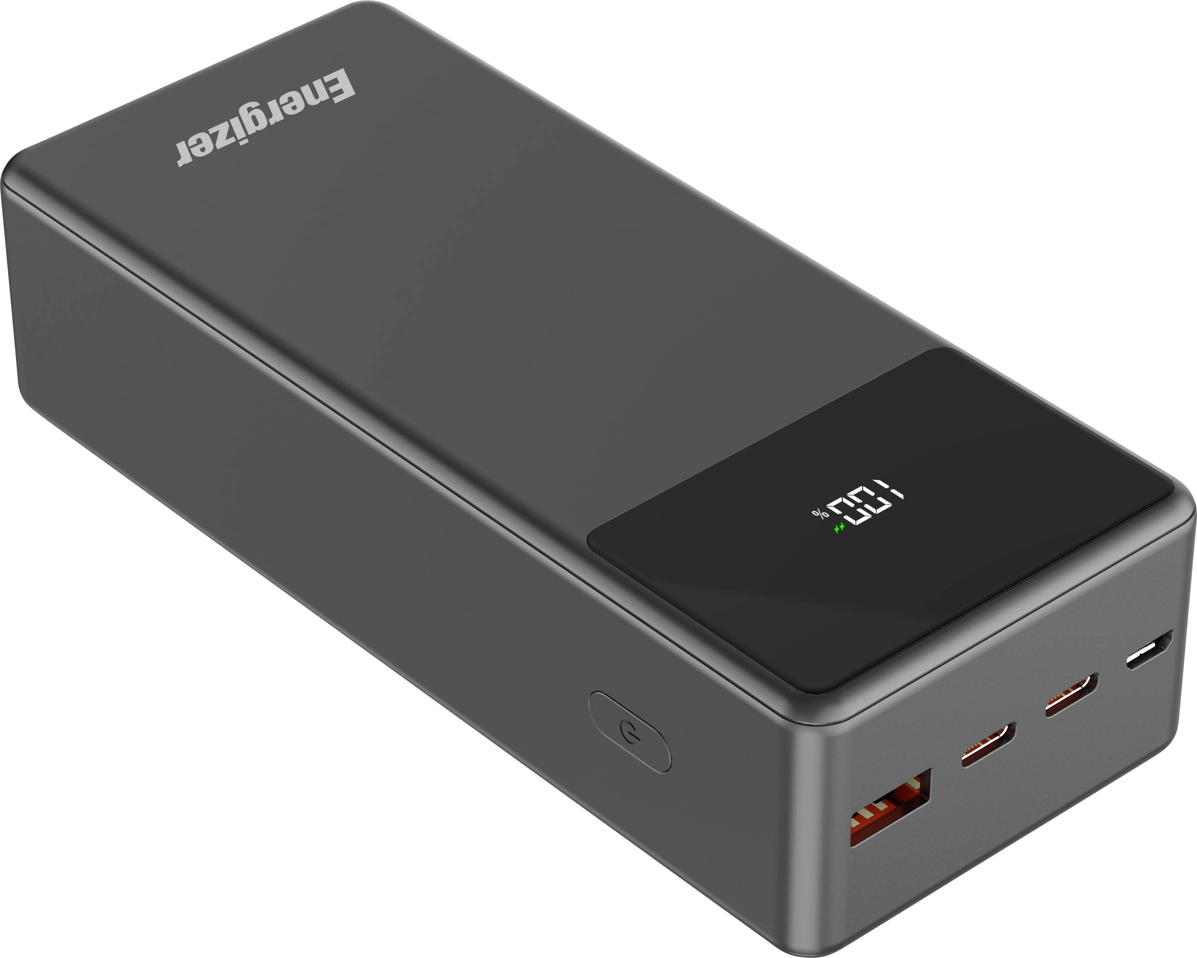 Energizer Ultimate Powerbank 27000 mAh Power Delivery LiPo USB-A, USB-C®, Mikro USB Fekete állapotjelző