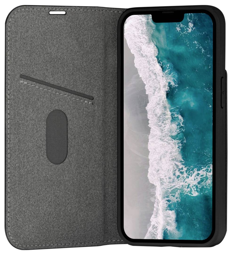 dbramante1928 Oslo iPhone 14 - Schwarz Leder Folio Apple iPhone 14 Fekete OS61BL001651-2