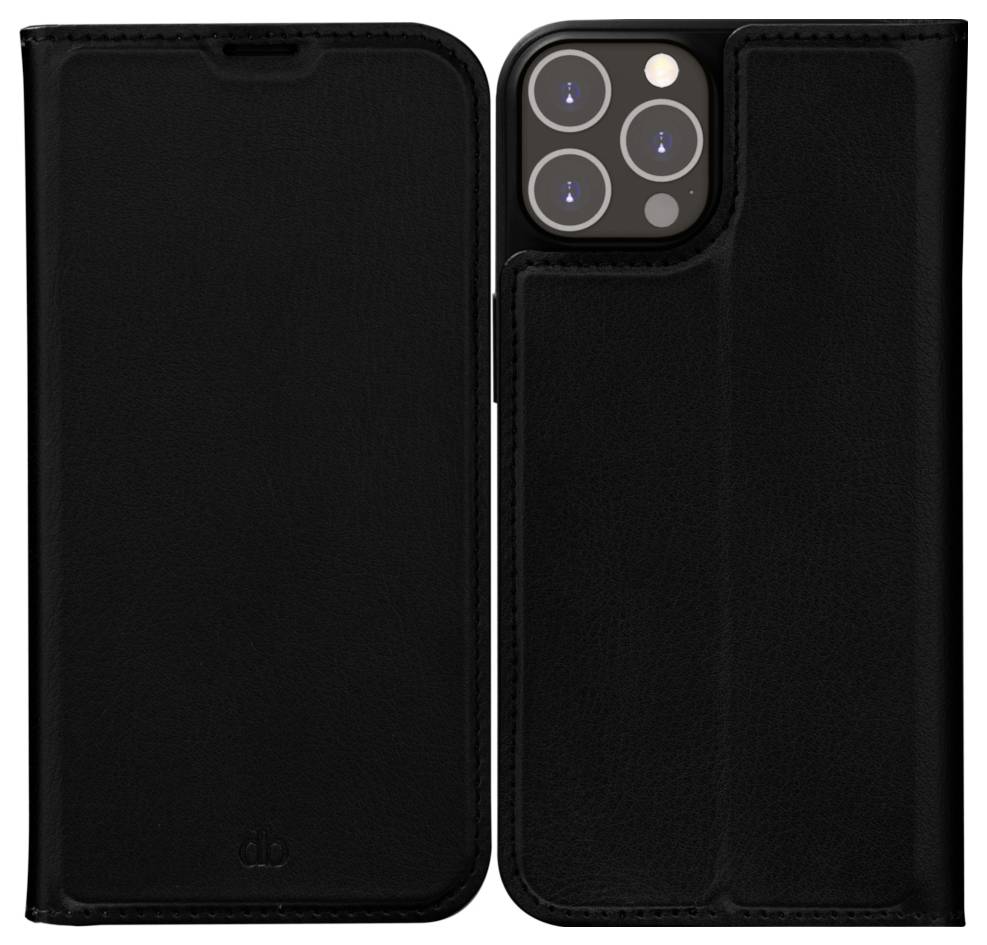 dbramante1928 Oslo iPhone 14 - Schwarz Leder Folio Apple iPhone 14 Fekete OS61BL001651-3