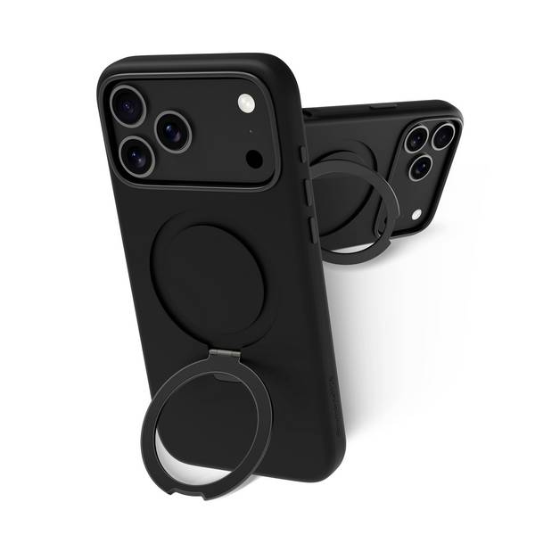 dbramante1928 Roskilde MS Kick ICON iPhone 17 Pro Max Cover Apple iPhone 17 Pro Max Fekete Álló funkció, Induktív töltés, Fröccsenő víz álló, MagSafe kompatibilis ROK9ICBL6659