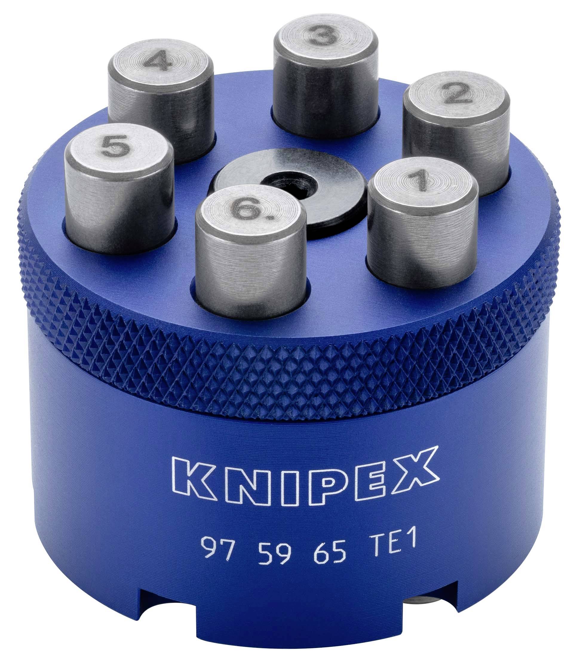 Knipex 97 59 65 TE1 Kapcsolatfelvétel Esztergált érintkezők 0.14 - 6 mm²