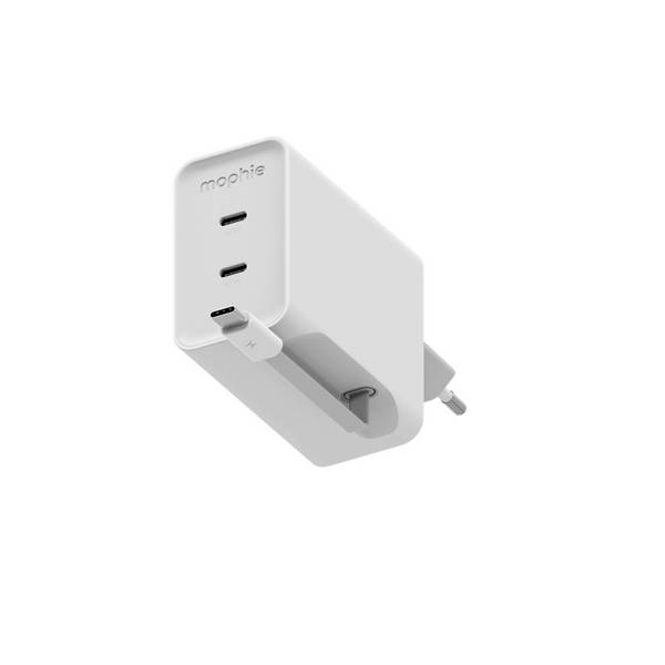 ZAGG Speedport 67 USB-s töltőkészülék 67 W 2x USB-C® Power Delivery Fehér Mobil GaN, USB Power Delivery (USB-PD)