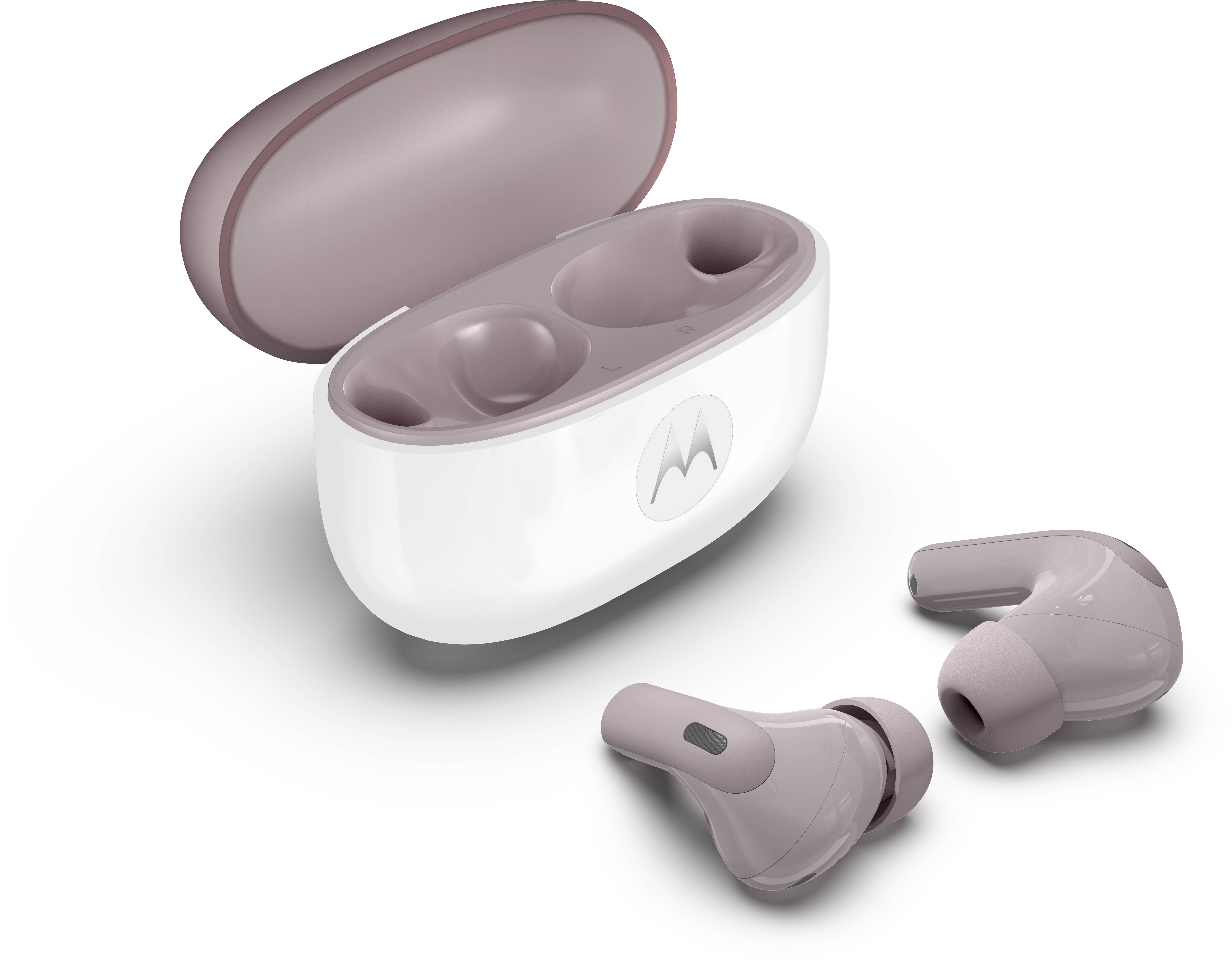 Motorola moto buds 2 EarPods Bluetooth® Viola High-Resolution audio, mikrofon zajelnyomás Töltőtok-4