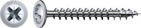 SPAX 0281010350172  Hátfal csavarok 3.5 mm 17 mm Kereszthornyú Pozidriv    Acél  3000 db