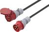 Sygonix SY-7486042 Áram Hosszabbítókábel 16 A Piros 25 m H07RN-F 5G 2,5 mm²