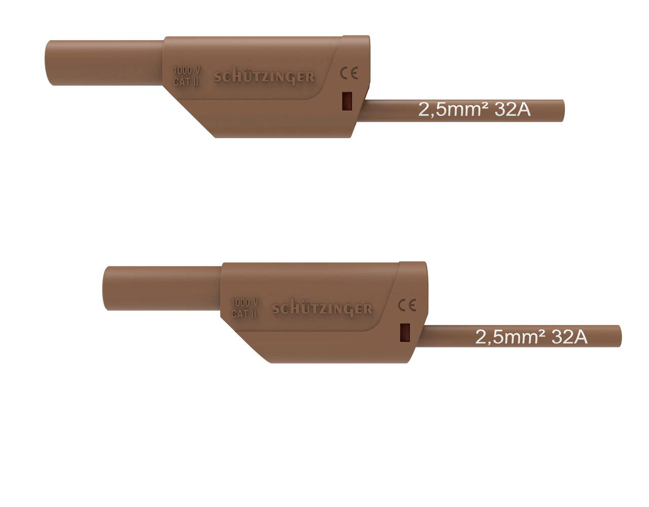 Schützinger VSFK 8501 / 2.5 / 150 / BR Összekötő kábel 150 cm Barna 1 db