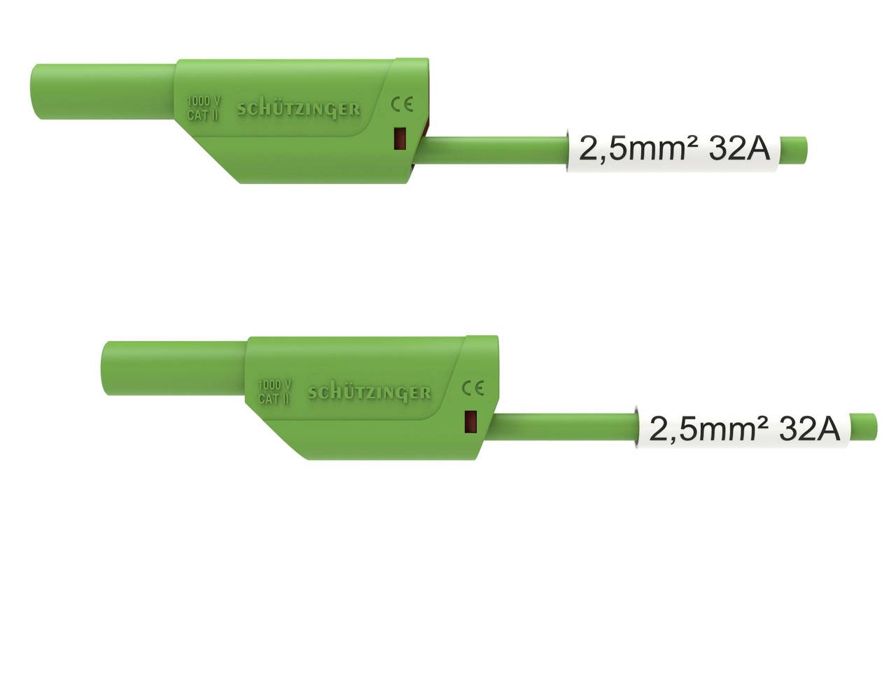 Schützinger VSFK 8500 / SIL2,5 / 100 / GN Összekötő vezeték 100 cm Zöld 1 db