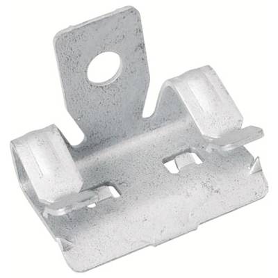 ABB E-Klips AH-38 Trägerklammer waagrecht Tartókapocs Acél 7TCA084030R0452 100 db (Ø x Ma) 6.5 mm x 18 mm-0