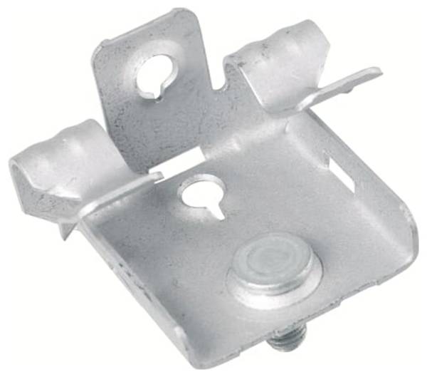 ABB E-Klips EH-814S Trägerklammer waagrecht Tartókapocs  Rugóacél  7TCA084030R1102 100 db (Sz x Ma) 7.5 mm x 33 mm