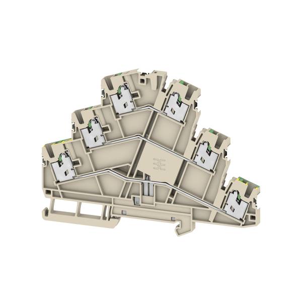 Weidmüller 2902610000 Többszintes kapocs Kapocs Bézs 50 db-0