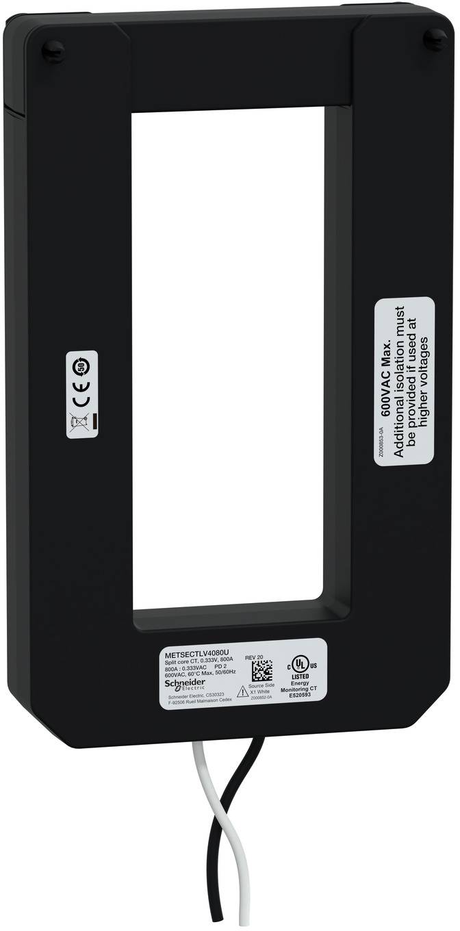 Schneider Electric METSECTLV4080U Kábelátépítő áramátalakító 1 db