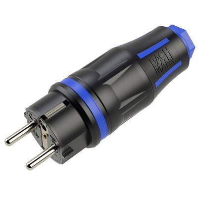 Bachmann BM0017347 Védőérintkezős dugó PA6 Fekete-0