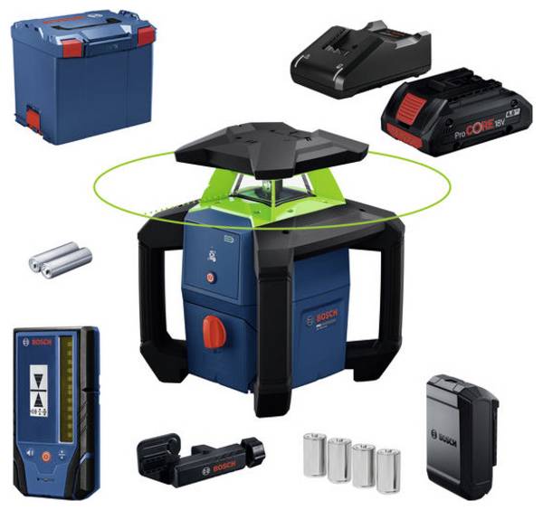 Bosch Professional GRL18V-3-31G Rotációs lézer  Önszintező