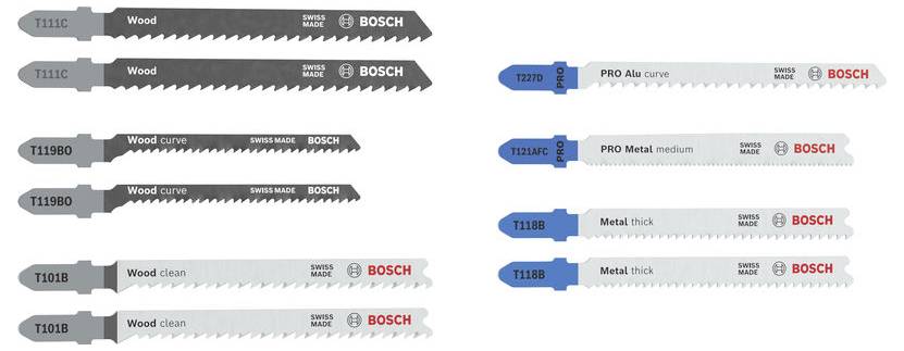 Bosch Accessories 2607012072 10 darabos szúrófűrészlap-készlet Wood and Metal Advanced. 1 db