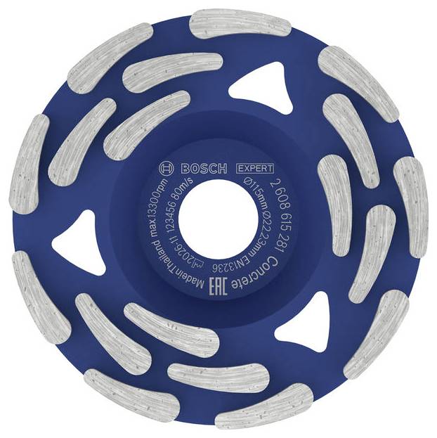 Bosch Accessories 2608615281 Fazékkorong Ø 115 mm 1 db